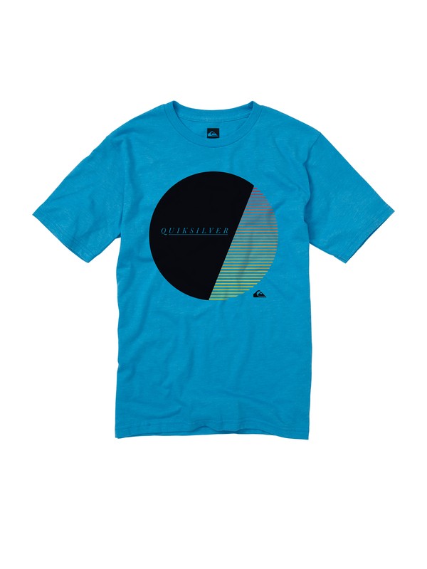 quiksilver, Boys 2-7 Did The Trick T-Shirt, CYAN HEATHER (bmjh) 0 Boys 2-7 Did The Trick T-Shirt AQKZT00281 Quiksilver
