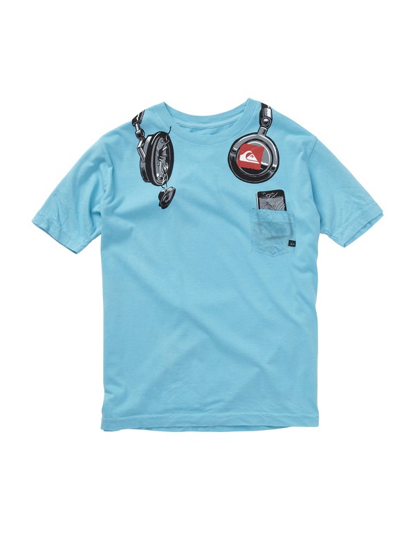 quiksilver, Boys 2-7 Shredder T-Shirt, LAGOON (bhr0) 0 Boys 2-7 Shredder T-Shirt AQKZT00287 Quiksilver