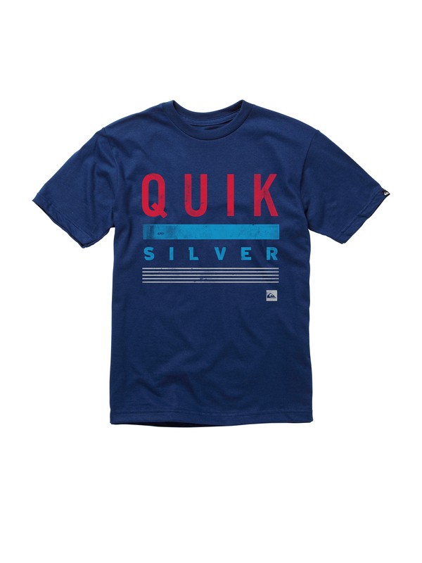 quiksilver, Boys 2-7 Rational T-Shirt, TWILIGHT BLUE (bsa0) 0 Boys 2-7 Rational T-Shirt AQKZT00292 Quiksilver