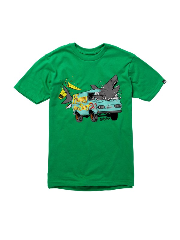quiksilver, Boys 2-7 Crash Course T-Shirt, SHAMROCK (grj0) 0 Boys 2-7 Crash Course T-Shirt AQKZT00298 Quiksilver