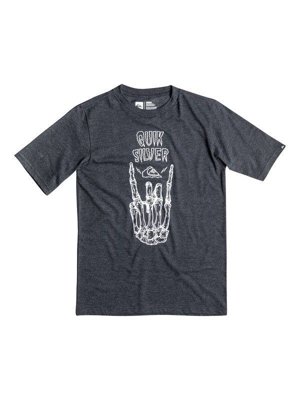 quiksilver, Boys 2-4 Gravestone Tee, BLACK HEATHER (kvjh) 0 Boys 2-4 Gravestone Tee AQKZT03094 Quiksilver