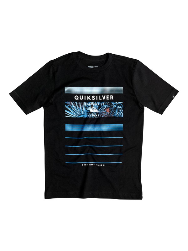quiksilver, Boy's 8-16 Stringer Tee, BLACK (kvj0) 0 Boy's 8-16 Stringer Tee AQKZT03100 Quiksilver