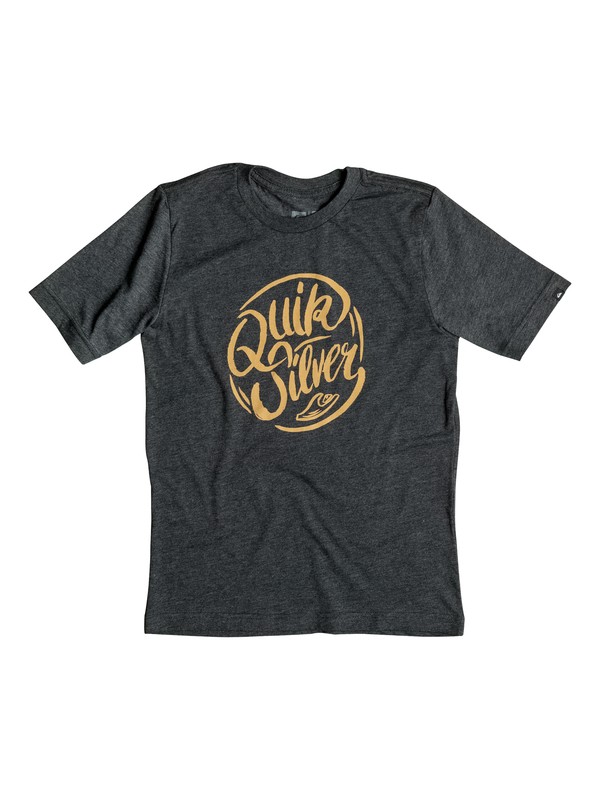 quiksilver, Boy's 8-16 Riverside Tee, CHARCOAL HEATHER (ktah) 0 Boy's 8-16 Riverside Tee AQKZT03124 Quiksilver