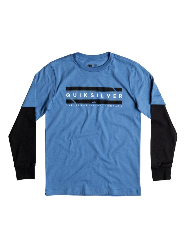 quiksilver, Boy's 2-7 In Da Box Tee, STAR SAPPHIRE (bnj0) 0 Boy's 2-7 In Da Box Tee AQKZT03197 Quiksilver