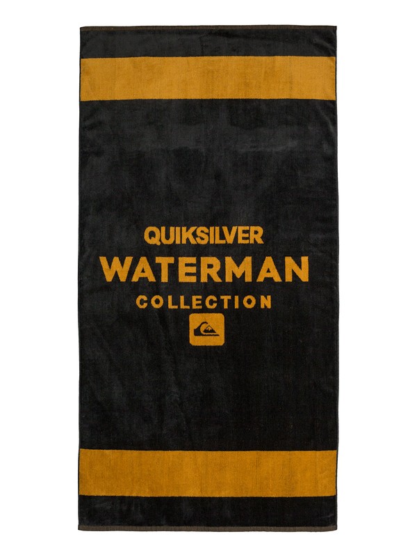 quiksilver, Men's Steady Waters Beach Towel, DARK SHADOW (krp0) 0 Men's Steady Waters Beach Towel AQMAA03000 Quiksilver