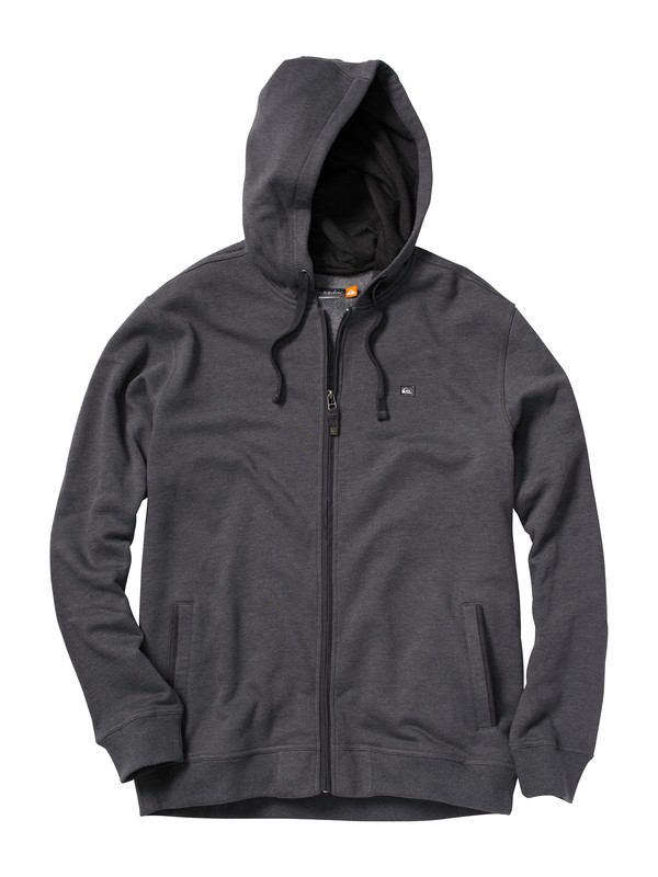 quiksilver, Men's Superbank Zip Hoodie, ASH (ksa0) 0 Men's Superbank Zip Hoodie AQMFT00003 Quiksilver