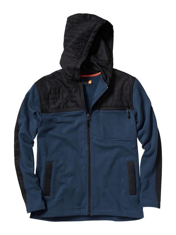 quiksilver, Men's Wind Chill Sweatshirt, MIDNIGHT BLUE (bsl0) 0 Men's Wind Chill Sweatshirt AQMFT00005 Quiksilver