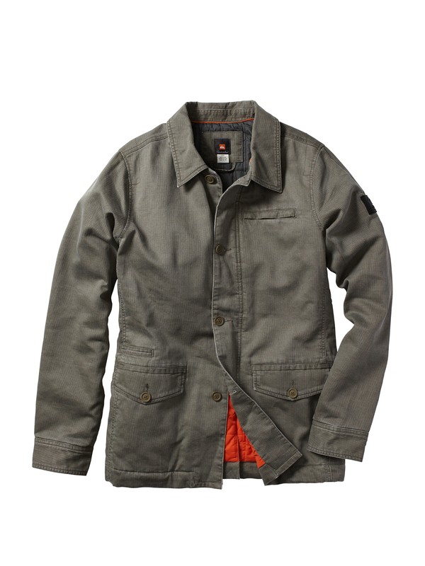 quiksilver, Men's Ace Jacket, SEAL (crh0) 0 Men's Ace Jacket AQMJK00001 Quiksilver