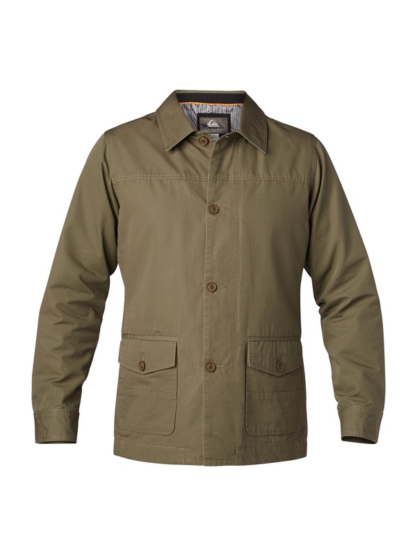 quiksilver, Men's Passport Jacket, SEAL (crh0) 0 Men's Passport Jacket AQMJK03000 Quiksilver
