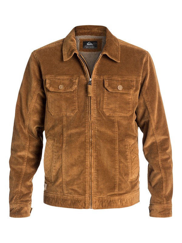 quiksilver, Waterman Santa Cruz - Blouson en velour, COCONUT (czk0) 0 Waterman Santa Cruz - Blouson en velour AQMJK03003 Quiksilver