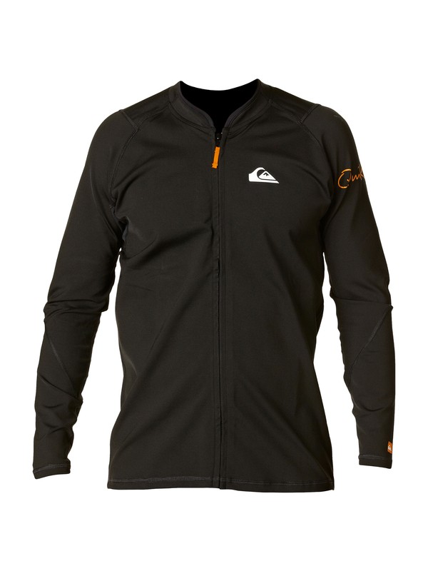 quiksilver, Hybrid LS Front Zip Sup Jacket, BLACK (kvd0) 0 Hybrid LS Front Zip Sup Jacket AQMJL00001 Quiksilver