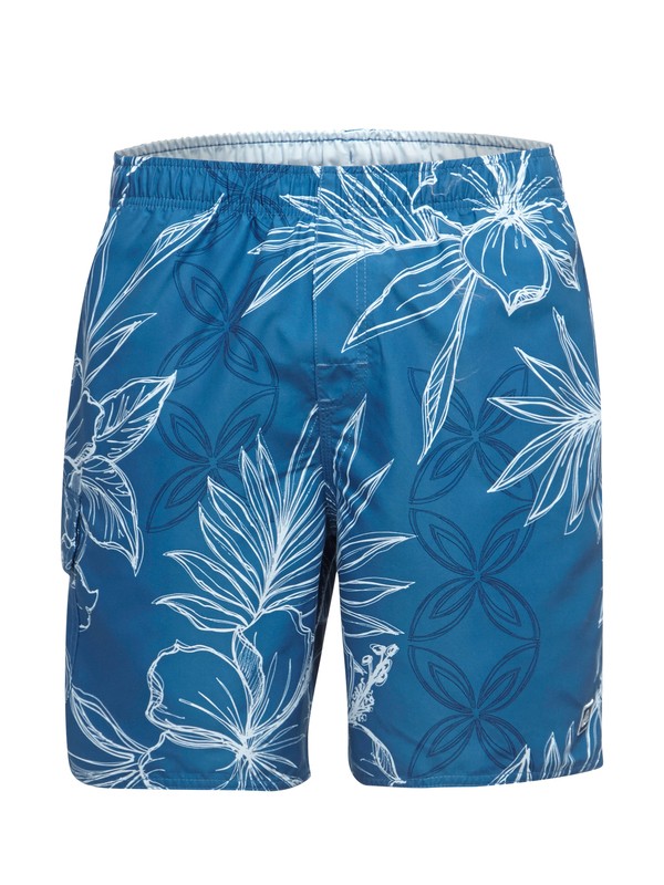 quiksilver, Men's Moana Volleys, LAKE (bqp0) 0 Men's Moana Volleys AQMJV03005 Quiksilver