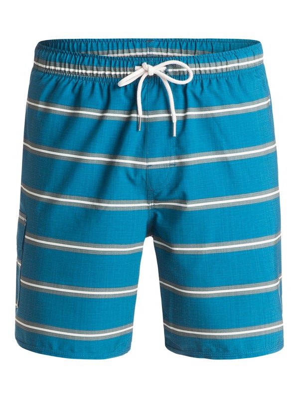 quiksilver, Waterman Parker 18" Volley Boardshorts, MOROCCO BLUE (bsg0) 0 Waterman Parker 18" Volley Boardshorts Blue AQMJV03054 Quiksilver