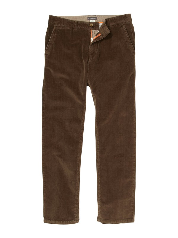 quiksilver, Men's Rocky Point 2 Corduroy Chino Pants, KONA (kqz0) 0 Men's Rocky Point 2 Corduroy Chino Pants AQMNP00000 Quiksilver