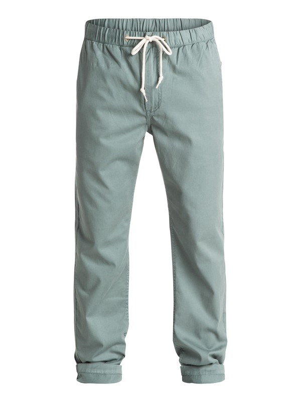 quiksilver, Waterman Coastal Chino Pants, BALSAM (gny0) 0 Waterman Coastal Chino Pants Green AQMNP03013 Quiksilver
