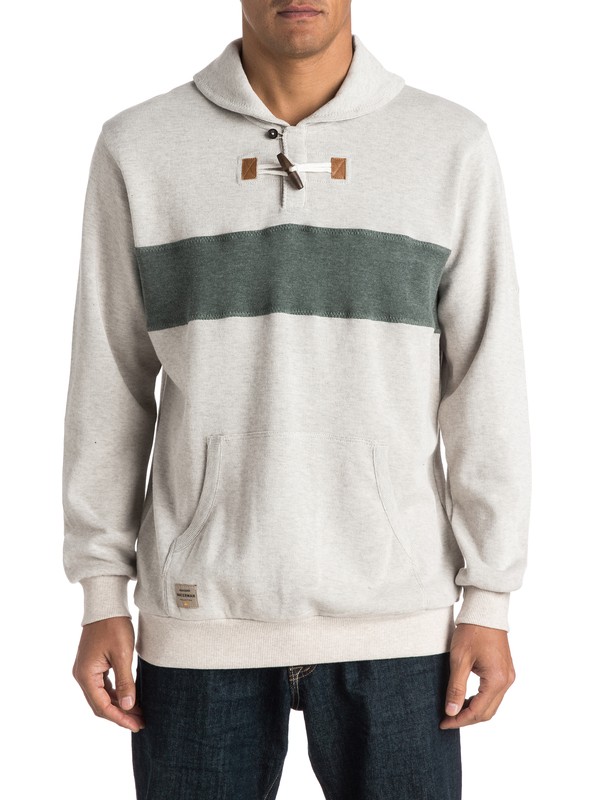 quiksilver, Waterman Sea Legs - Maglione con collo a scialle, PRISTINE (wcb0) 0 Waterman Sea Legs - Maglione con collo a scialle White AQMSW03004 Quiksilver