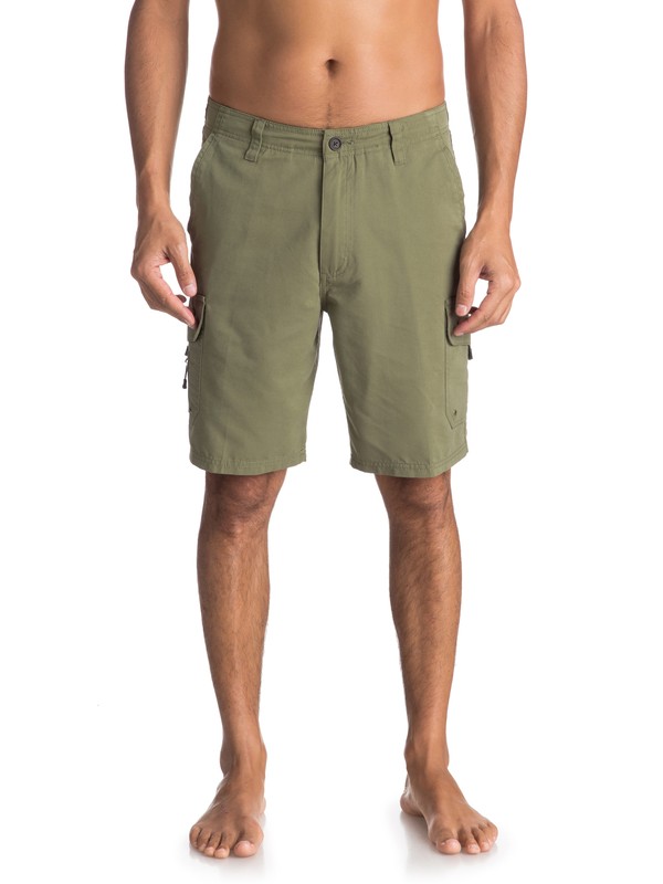 quiksilver, Waterman Maldive 20" - Cargo Shorts, DEEP LICHEN GREEN (tpc0) 0 Waterman Maldive 20" - Cargo Shorts Beige AQMWS03043 Quiksilver