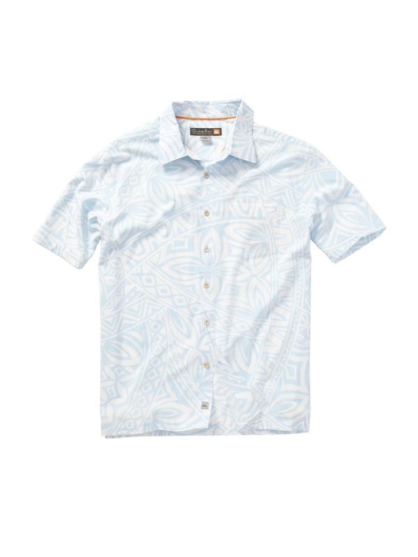 quiksilver, Men’s Verata Bay Short Sleeve Shirt, CIELO (bfa0) 0 Men’s Verata Bay Short Sleeve Shirt AQMWT00156 Quiksilver