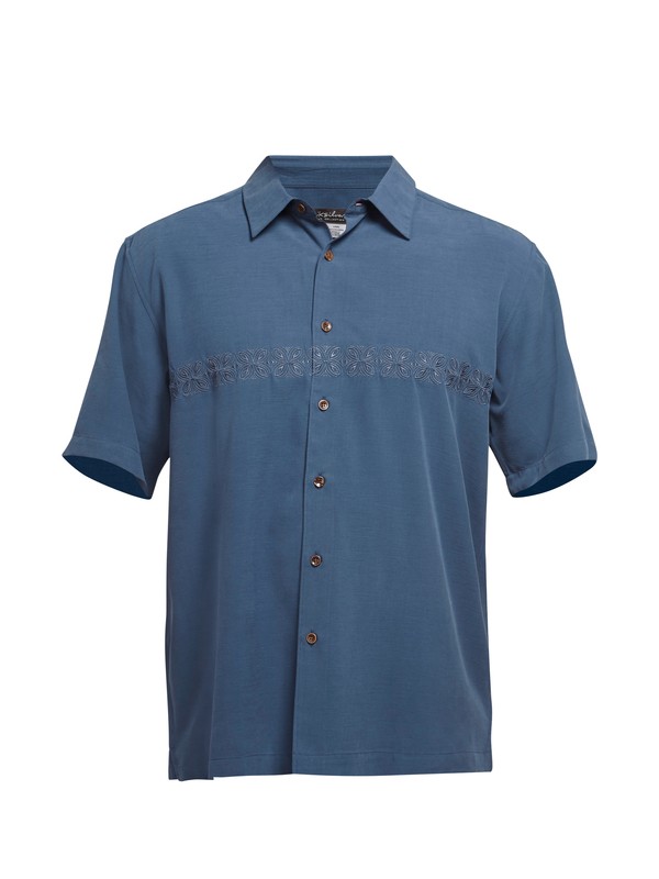 quiksilver, Men's Diamond Head Short Sleeve Shirt, MIDNIGHT BLUE (bsl0) 0 Men's Diamond Head Short Sleeve Shirt AQMWT03024 Quiksilver