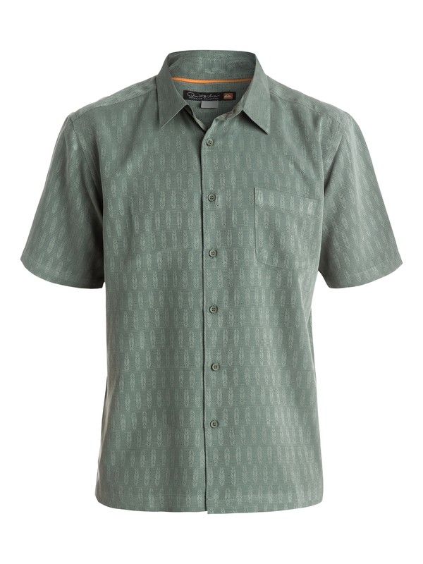 quiksilver, KAHUA BAY, MILITARY GREEN (cqy0) 0 KAHUA BAY AQMWT03025 Quiksilver