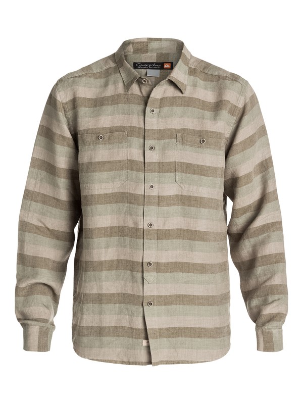 quiksilver, Capitola Button-Up Shirt, GRAPE LEAF (cre0) 0 Capitola Button-Up Shirt AQMWT03111 Quiksilver