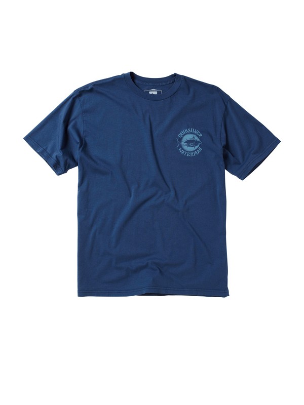 quiksilver, Men's Tuna Crossing T-Shirt, SCUBA (brd0) 0 Men's Tuna Crossing T-Shirt AQMZT00055 Quiksilver
