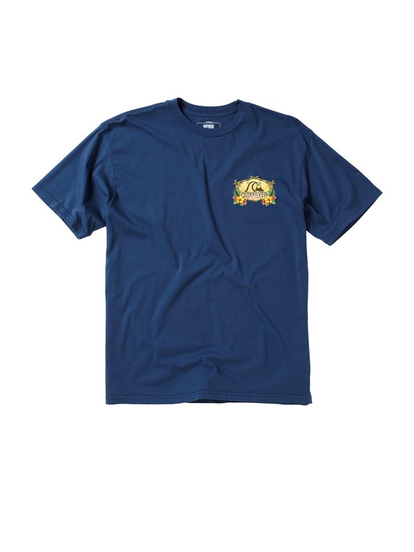 quiksilver, Men's Last Dayz T-Shirt, SCUBA (brd0) 0 Men's Last Dayz T-Shirt AQMZT00056 Quiksilver