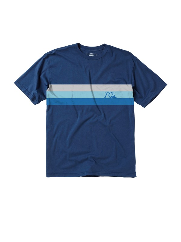 quiksilver, Men's Short Division T-Shirt, SCUBA (brd0) 0 Men's Short Division T-Shirt AQMZT00059 Quiksilver