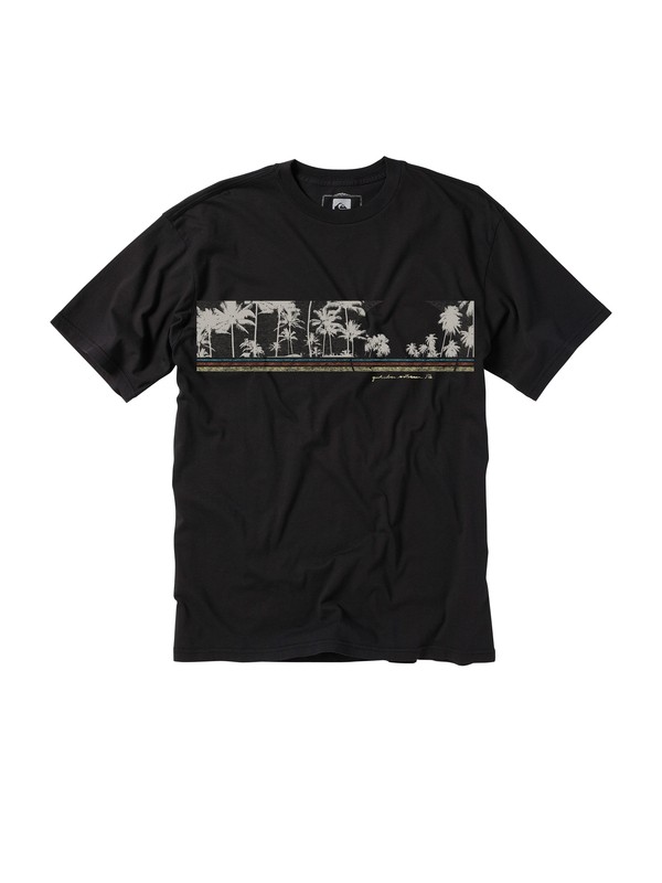 quiksilver, Men’s West Set T-Shirt, BLACK (kvj0) 0 Men’s West Set T-Shirt AQMZT00086 Quiksilver