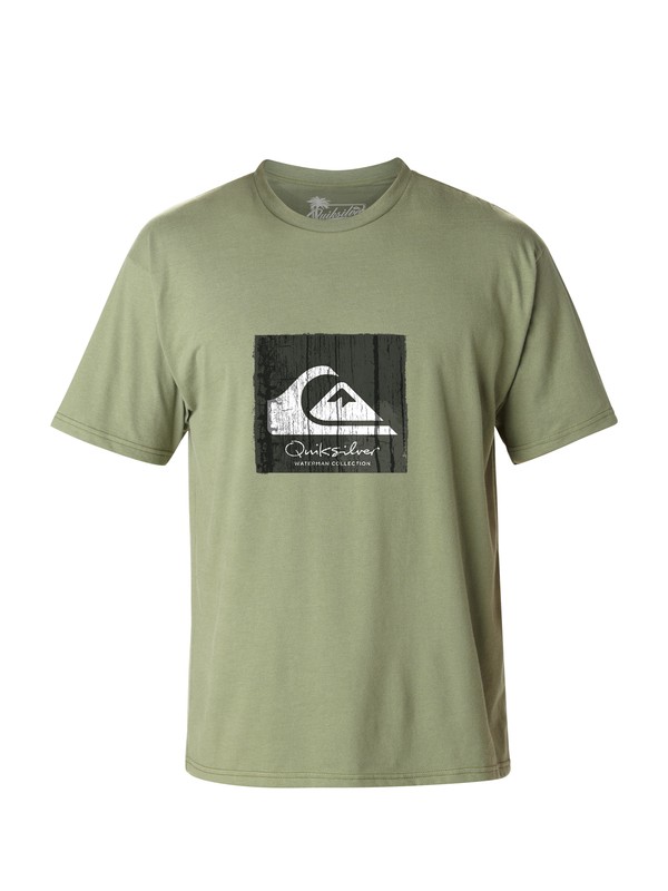 quiksilver, Men's Ritual T-Shirt, MARINE GREEN (gnt0) 0 Men's Ritual T-Shirt AQMZT03021 Quiksilver