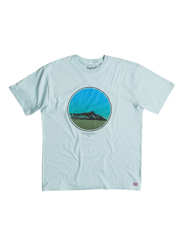 quiksilver, Mens Island Life Tee, BIONIC BLUE (bjp0) 0 Mens Island Life Tee AQMZT03067 Quiksilver