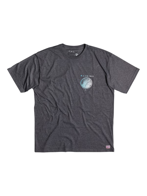 quiksilver, Mens Departure Tee, CHARCOAL HEATHER (ktah) 0 Mens Departure Tee AQMZT03071 Quiksilver