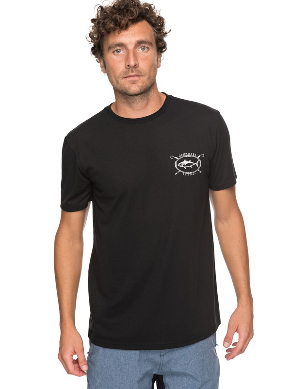 quiksilver, Waterman Thunnus Technical Tee, BLACK (kvj0) 0 Waterman Thunnus Technical Tee Black AQMZT03283 Quiksilver