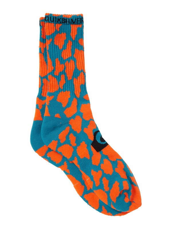 quiksilver, Hocus Socks, TILE BLUE (bny0) 0 Hocus Socks AQYAA00145 Quiksilver