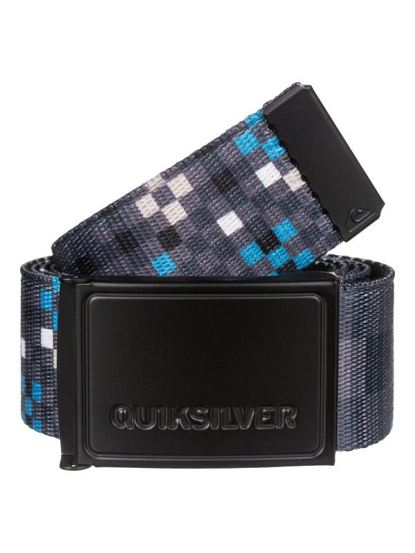 quiksilver, Badge Belt, GUNSMOKE (krp0) 0 Badge Belt AQYAA03065 Quiksilver