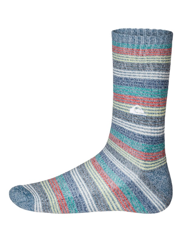 quiksilver, Sadie Socks, BLUESTONE (bmc0) 0 Sadie Socks AQYAA03073 Quiksilver