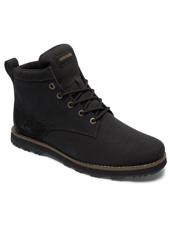 quiksilver, Targ - Winter Boots, SOLID BLACK (sbkm) 0 Targ - Winter Boots Multicolor AQYB700026 Quiksilver