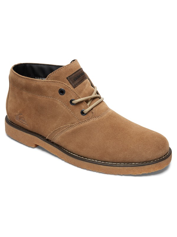 quiksilver, Harpoon V - Lace-Up Boots, TAN - SOLID (tkd0) 0 Harpoon V - Lace-Up Boots Beige AQYB700028 Quiksilver