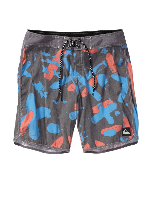 quiksilver, OG Scallop Print 19" Boardshorts, BLACK (kvj6) 0 OG Scallop Print 19" Boardshorts AQYBS00158 Quiksilver