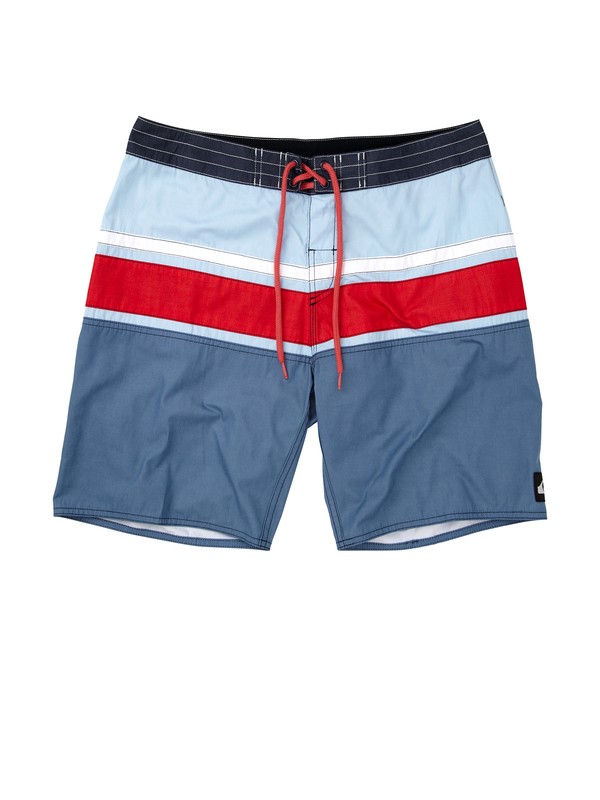 quiksilver, Panel Stripe 19” Boardshorts, NAVY (ktp0) 0 Panel Stripe 19” Boardshorts AQYBS00326 Quiksilver