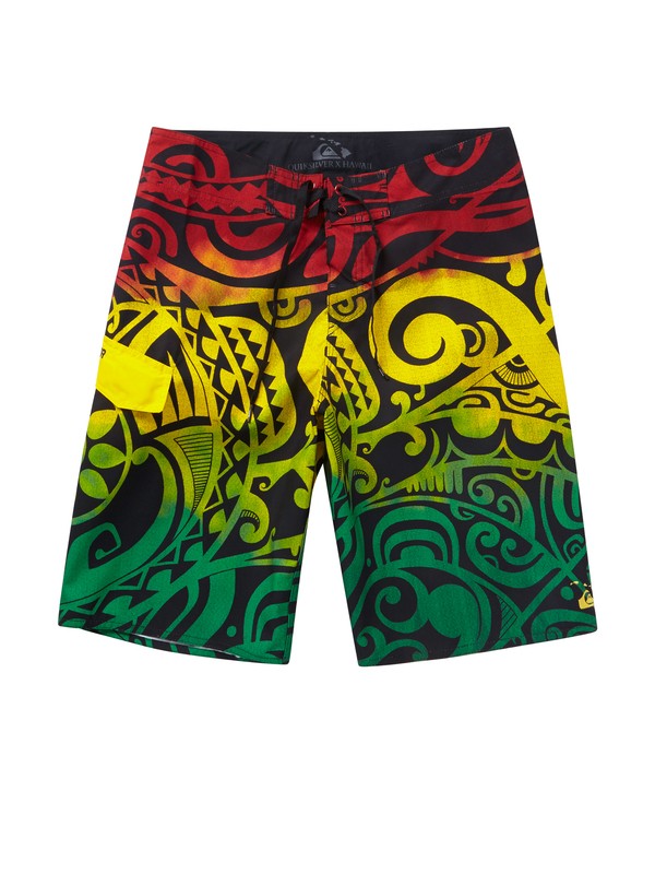 quiksilver, Da Island 22" Boardshorts, RASTA (rnn0) 0 Da Island 22" Boardshorts AQYBS00370 Quiksilver