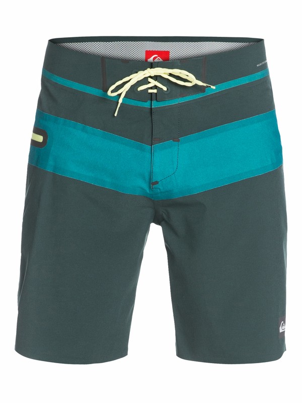 quiksilver, AG47 SL STRIPE BONDED 19, BOTTLE GREEN (gsv0) 0 AG47 SL STRIPE BONDED 19 AQYBS03065 Quiksilver