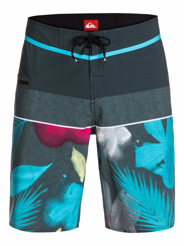quiksilver, AG47 Choppa 20" Boardshorts, CHOPPA PERFORMER BLACK (kvj6) 0 AG47 Choppa 20" Boardshorts Black AQYBS03074 Quiksilver