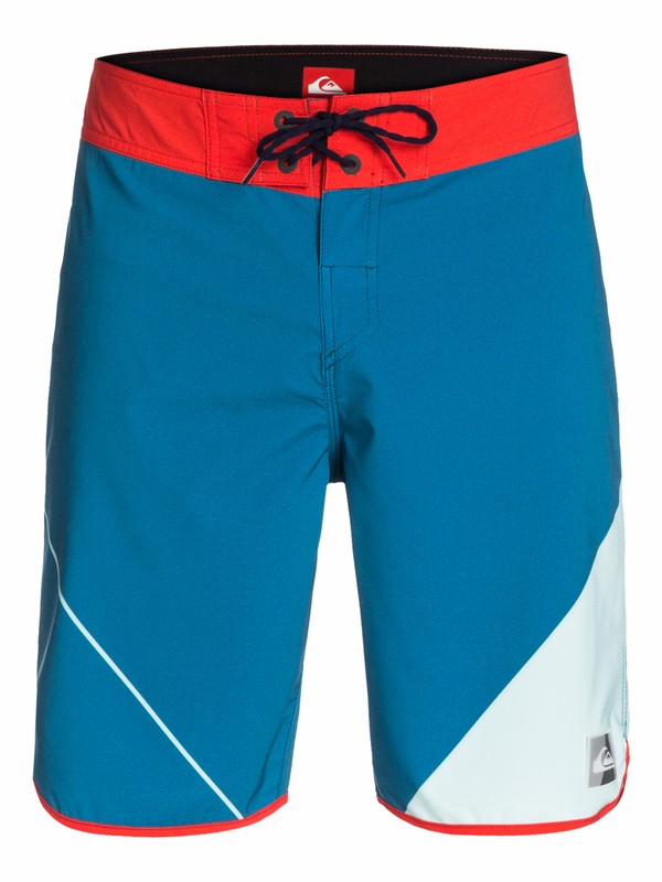 quiksilver, AG47 New Wave 20" Boardshorts, NEW WAVE PERFORMER MOROCCO BLU (bsg6) 0 AG47 New Wave 20" Boardshorts AQYBS03123 Quiksilver