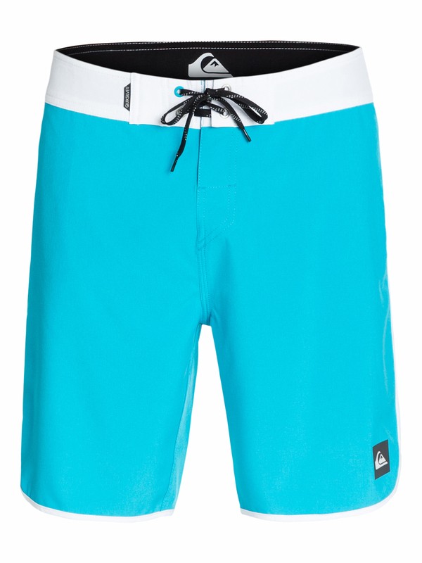 quiksilver, Everyday Scallop Solid 19, HAWAIIAN OCEAN (bmj0) 0 Everyday Scallop Solid 19 AQYBS03138 Quiksilver