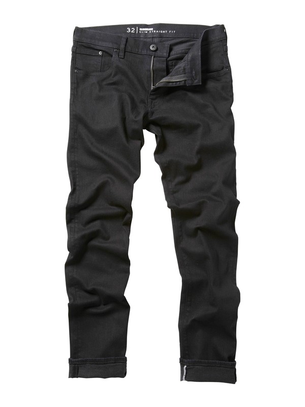 quiksilver, Distortion Jeans, 32" Inseam, OVERDYED BLACK (ktw0) 0 Distortion Jeans, 32" Inseam AQYDP00005 Quiksilver