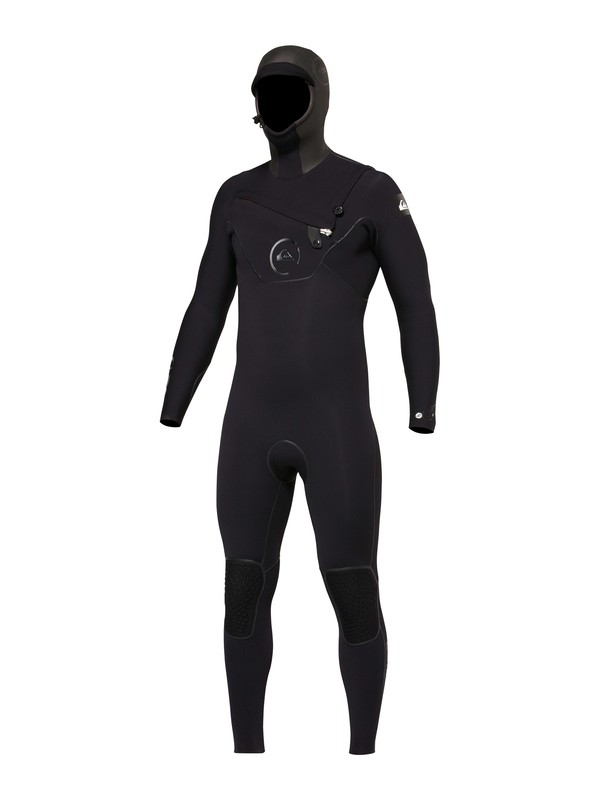 quiksilver, Cypher 5/4/3 Hooded Chest Zip Wetsuit, BLACK (kvd0) 0 Cypher 5/4/3 Hooded Chest Zip Wetsuit AQYFH00001 Quiksilver
