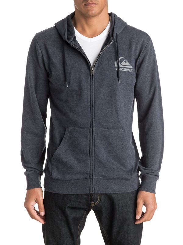quiksilver, Jungle Forest Zip Hoodie, NAVY BLAZER (byj0) 0 Jungle Forest Zip Hoodie AQYFT03049 Quiksilver