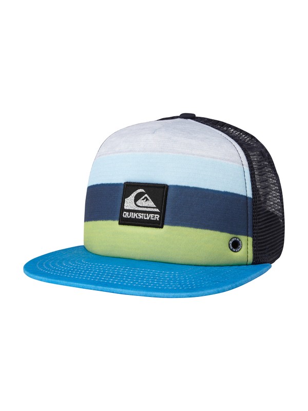 quiksilver, Boardies Trucker Hat, ICICLE (bfg0) 0 Boardies Trucker Hat AQYHA00134 Quiksilver