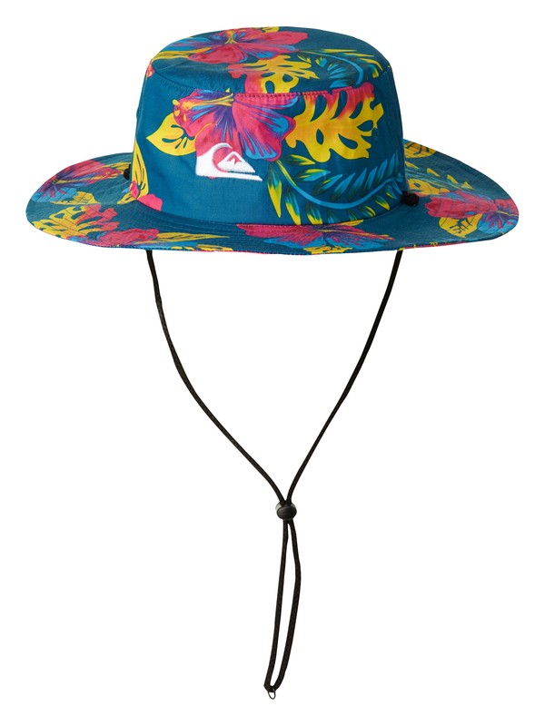 quiksilver, Bushmaster Hat, MOROCCAN BLUE (bsg0) 0 Bushmaster Hat AQYHA00136 Quiksilver